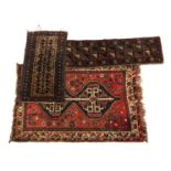 3 Oriental hand-knotted rugs