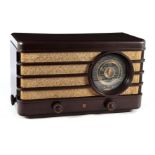 Philips radio in bakelite cabinet