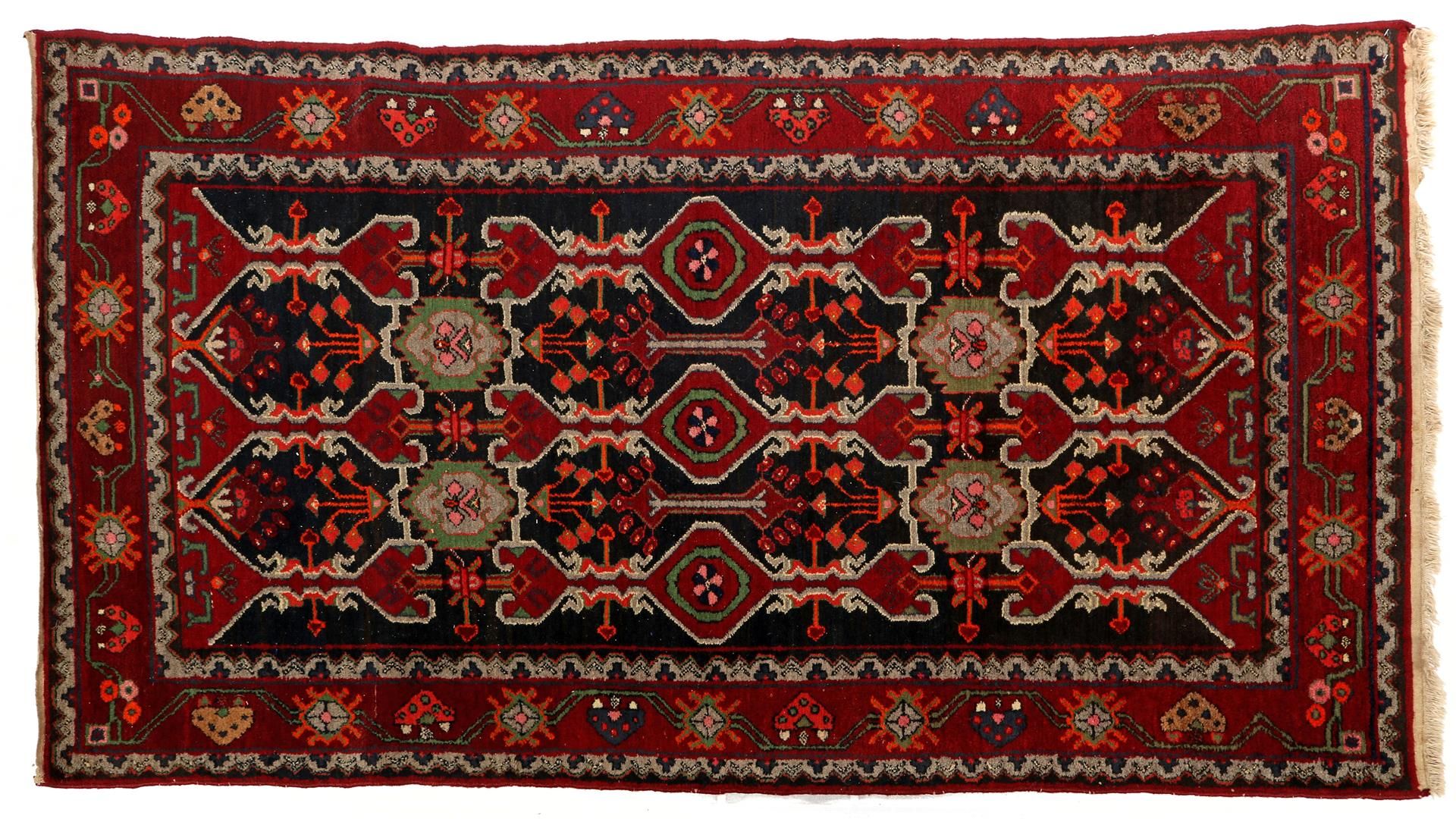 Hand-knotted carpet