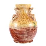 Terraco Beesel stoneware vase with sitting female figures