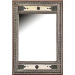 Persian & nbsp; mirror in frame with inlaid mosaic