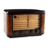 Philips radio in bakelite cabinet