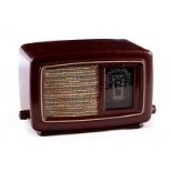 Philips radio in bakelite cabinet