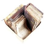 2 18th century Bibles in bad condition, Biblical History