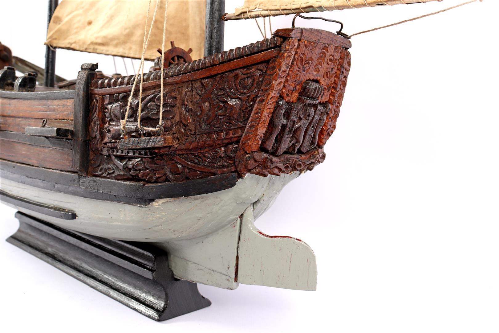 Scale model sailing boat - Image 4 of 5