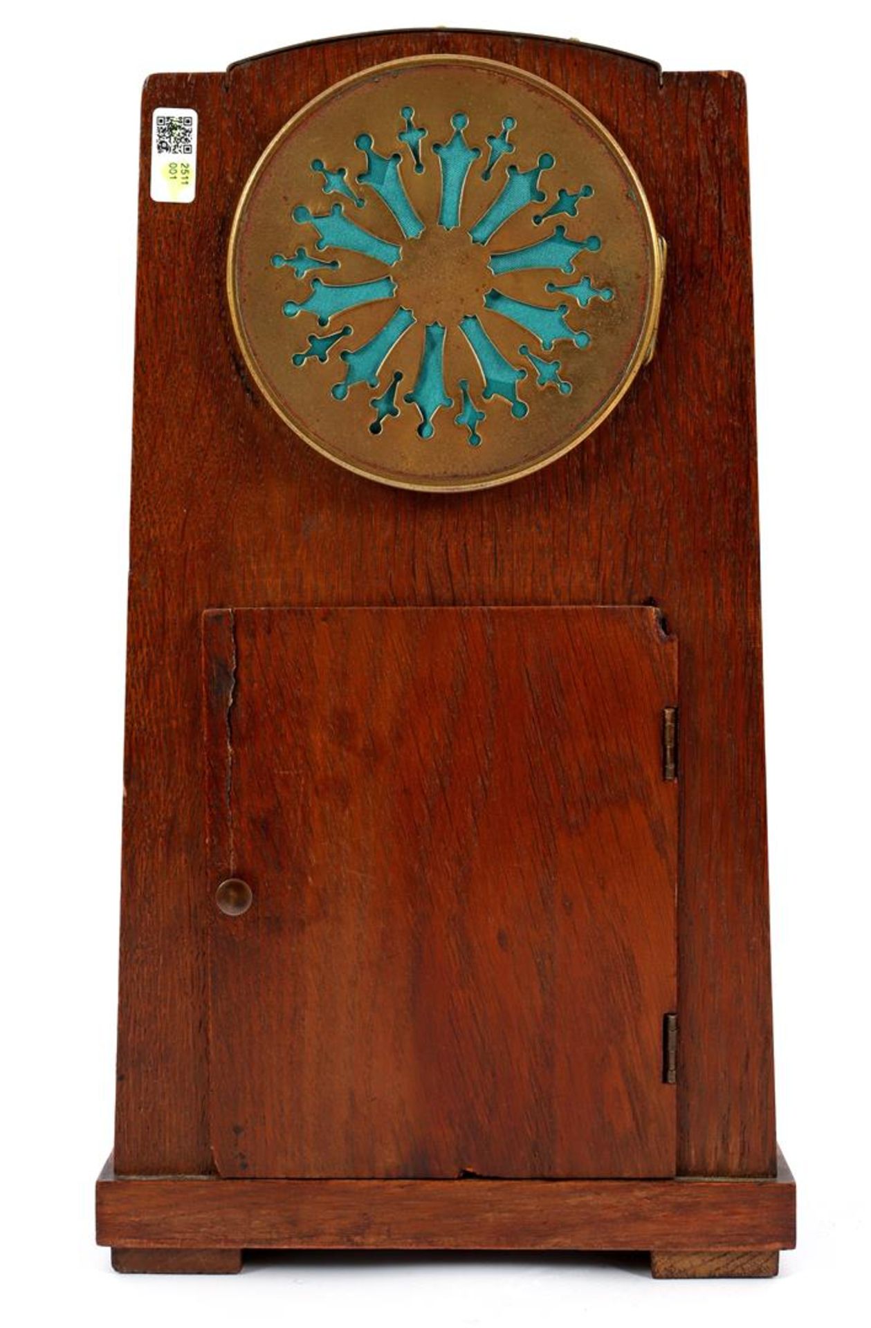 Table clock in oak case - Bild 3 aus 4