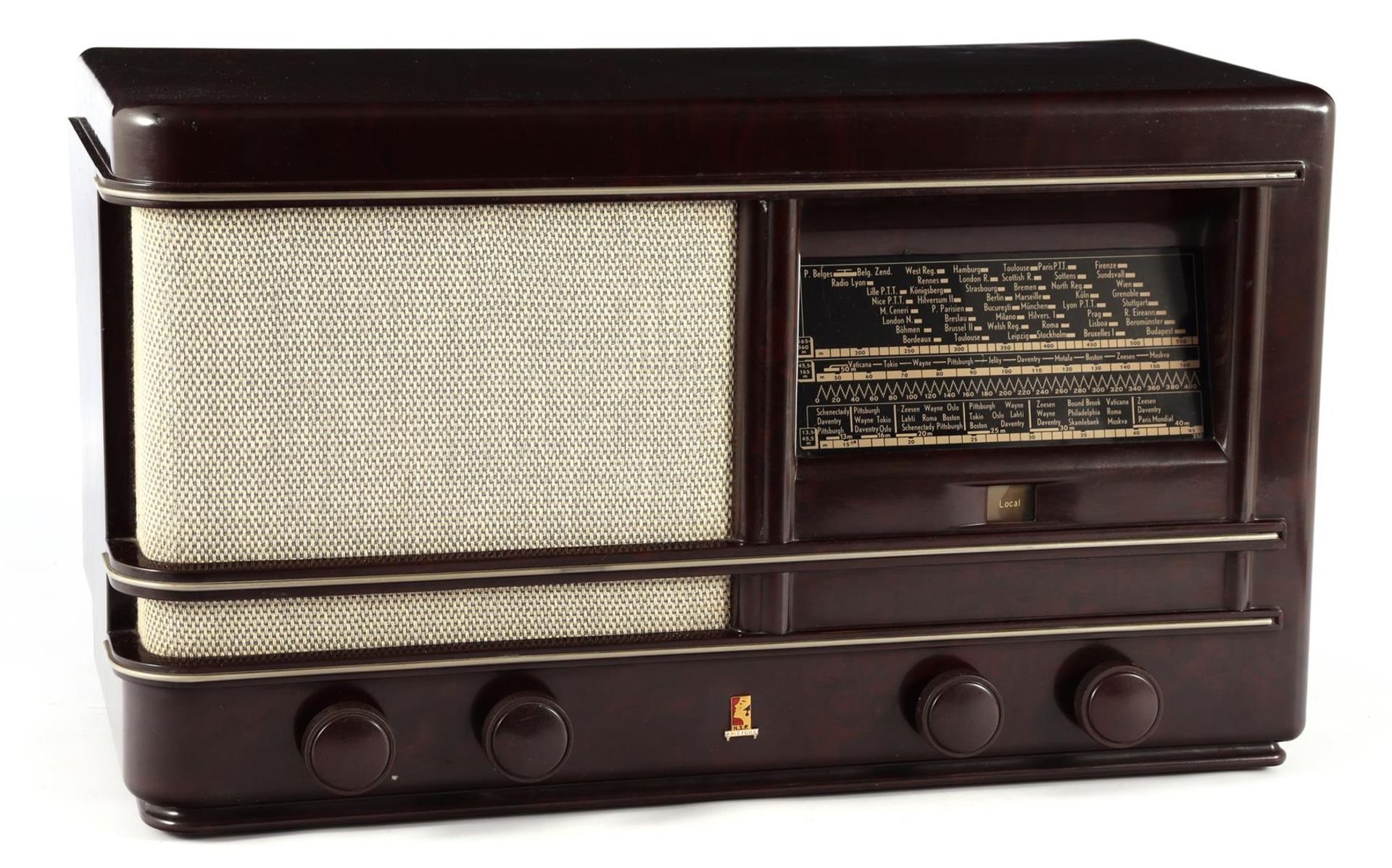 Aristona radio in bakelite cabinet