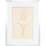 Monogram JR, Ballerina, lithograph