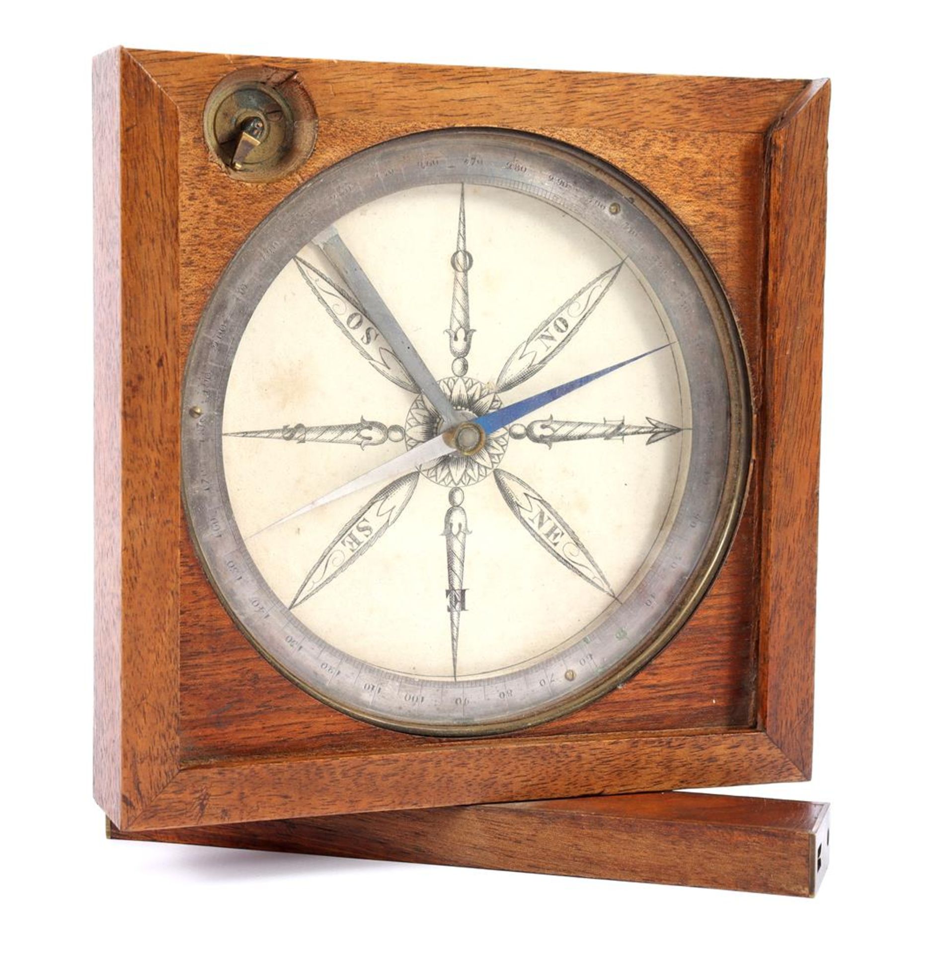 Early 19th century French surveying compass
