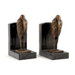 Set of bookends after old model