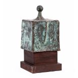 Anonymous, bronze sculpture with knob