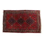 Shiraz hand-knotted rug