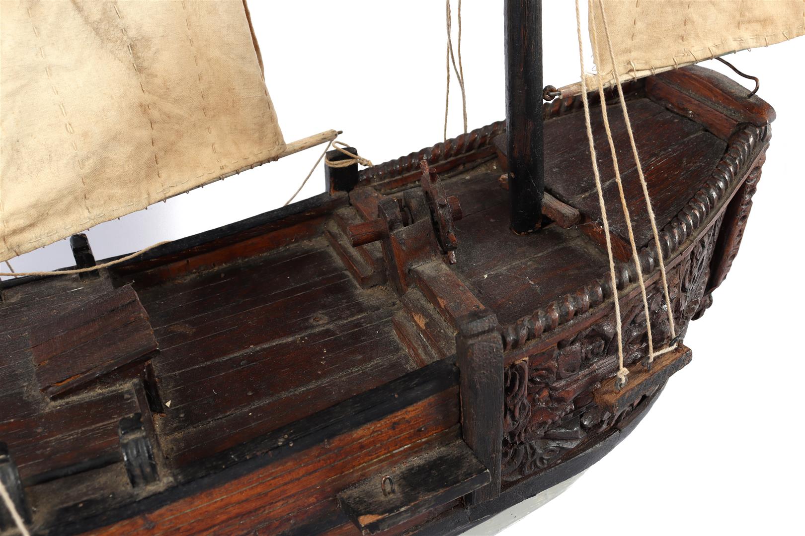 Scale model sailing boat - Image 3 of 5