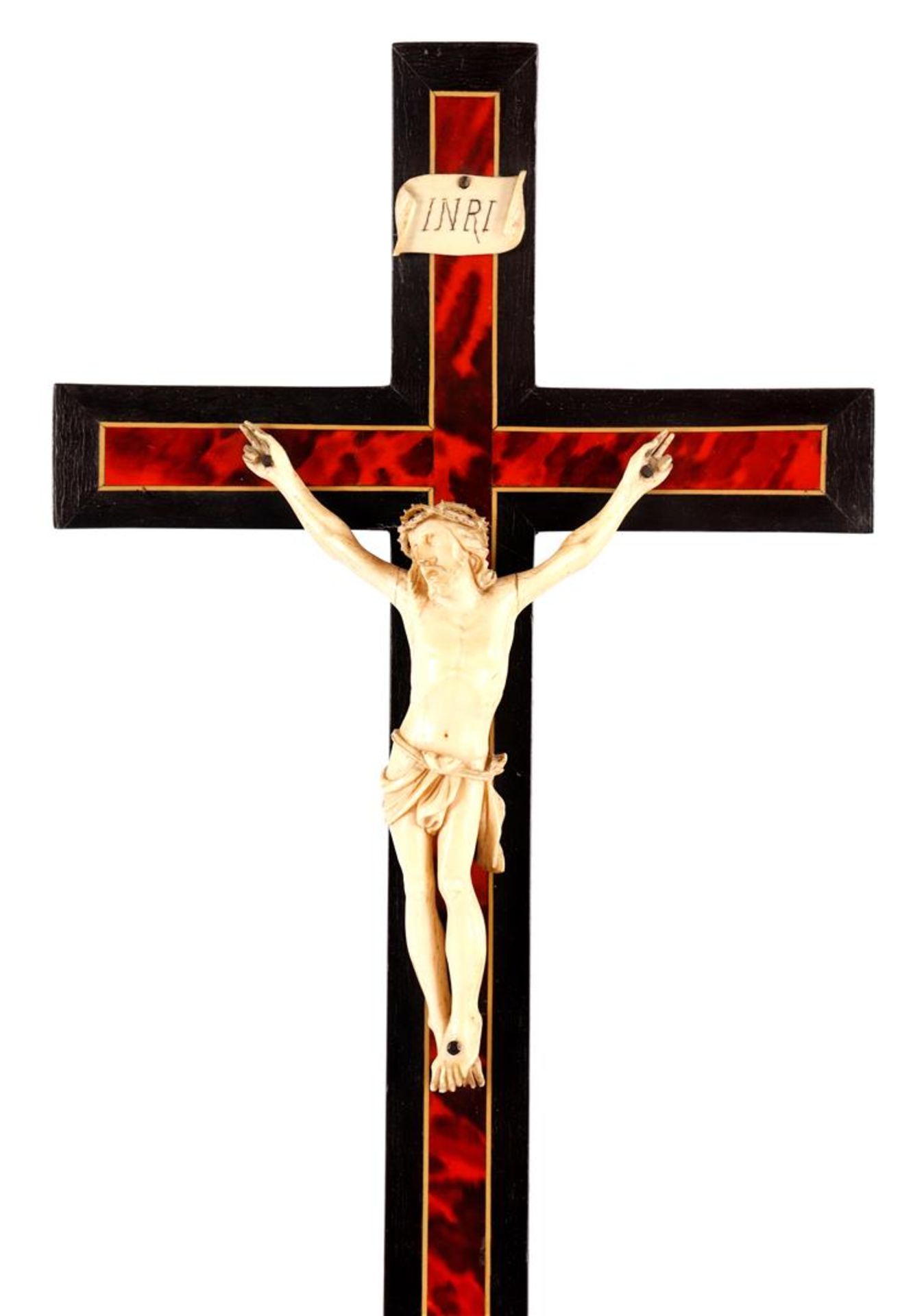 Very beautiful crucifix with ivory corpus - Bild 5 aus 5