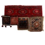 Lot of 5 different oriental rugs