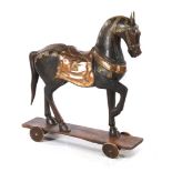 Decorative wooden horse