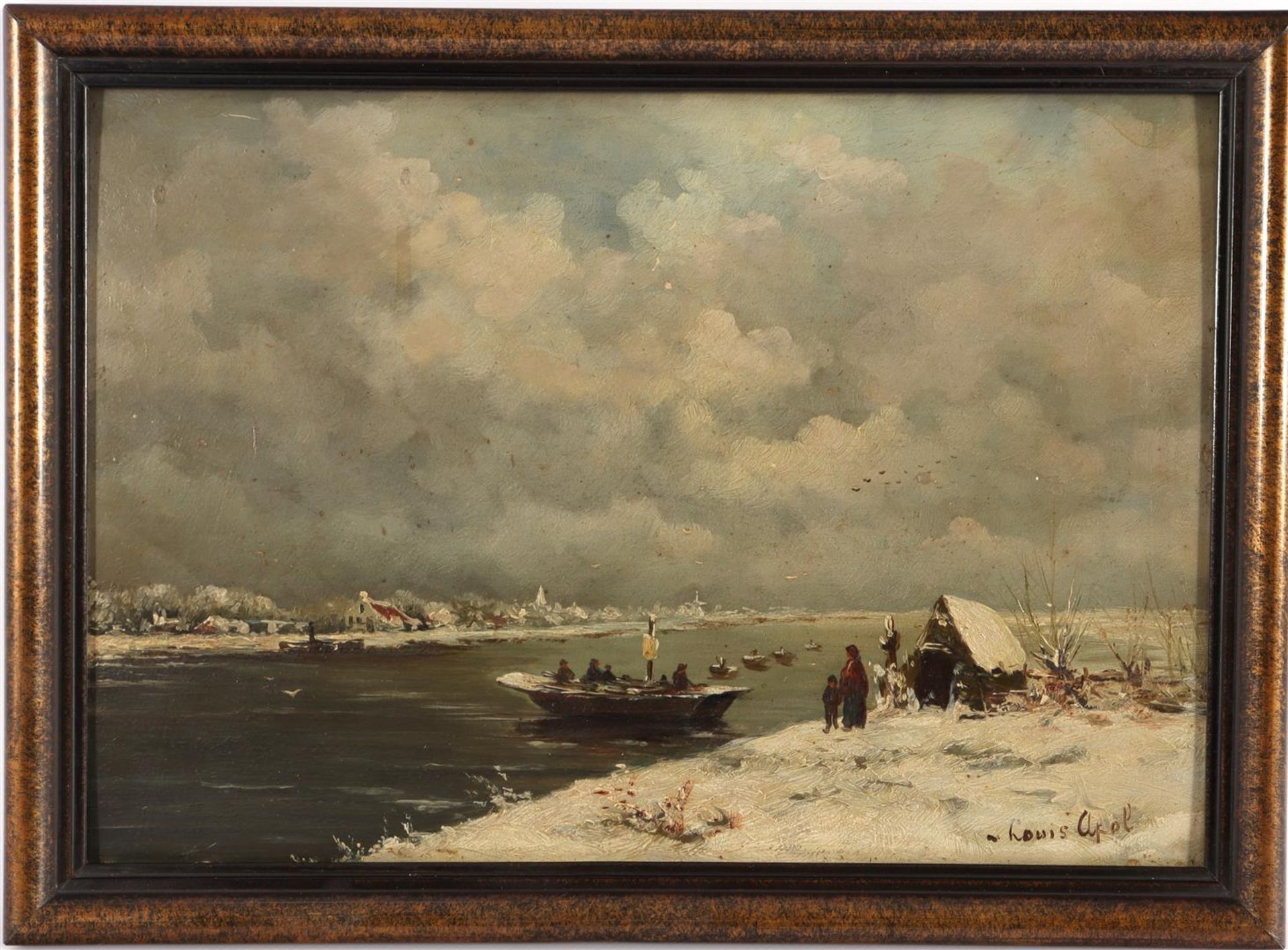 After Louis Apol, Winter scene