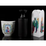 Rosenthal Studio Linie black glazed porcelain vase