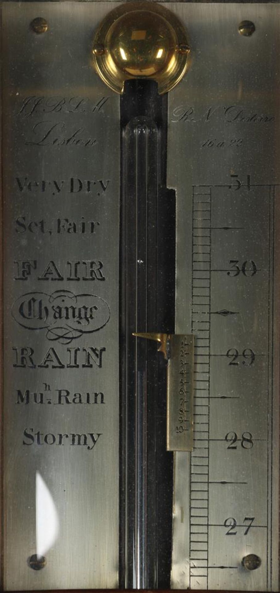 English stick barometer - Bild 2 aus 2