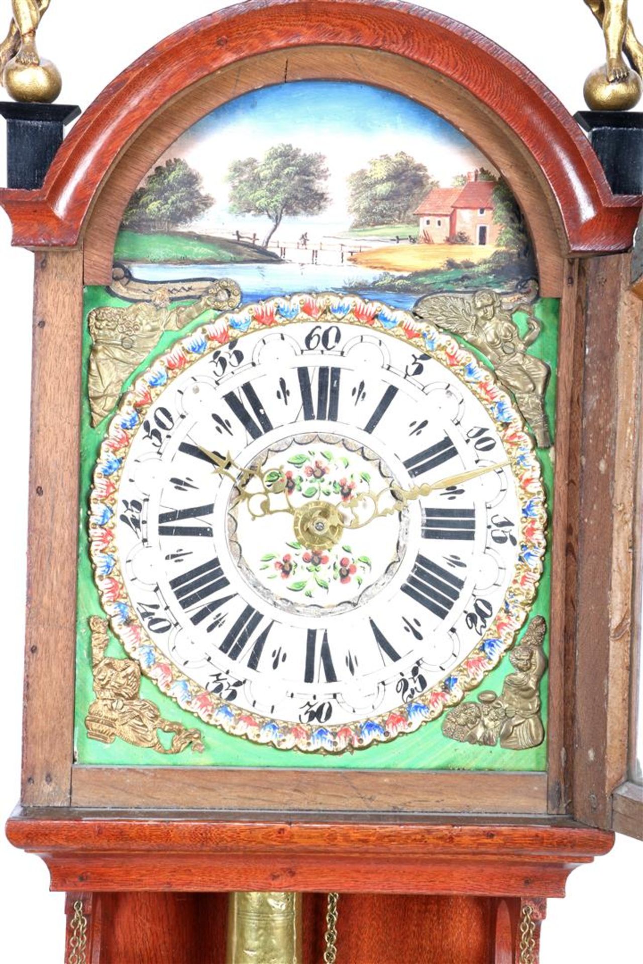 Frisian tail clock - Image 3 of 3