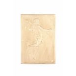 Plaster relief wall decoration