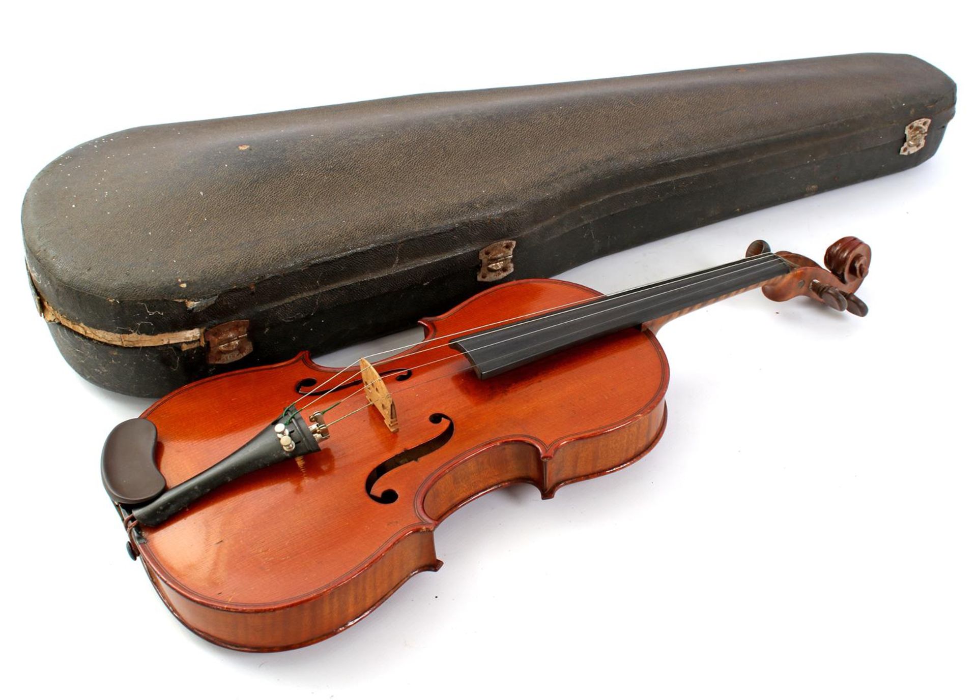 Violin in case marked Marco Minnozzi