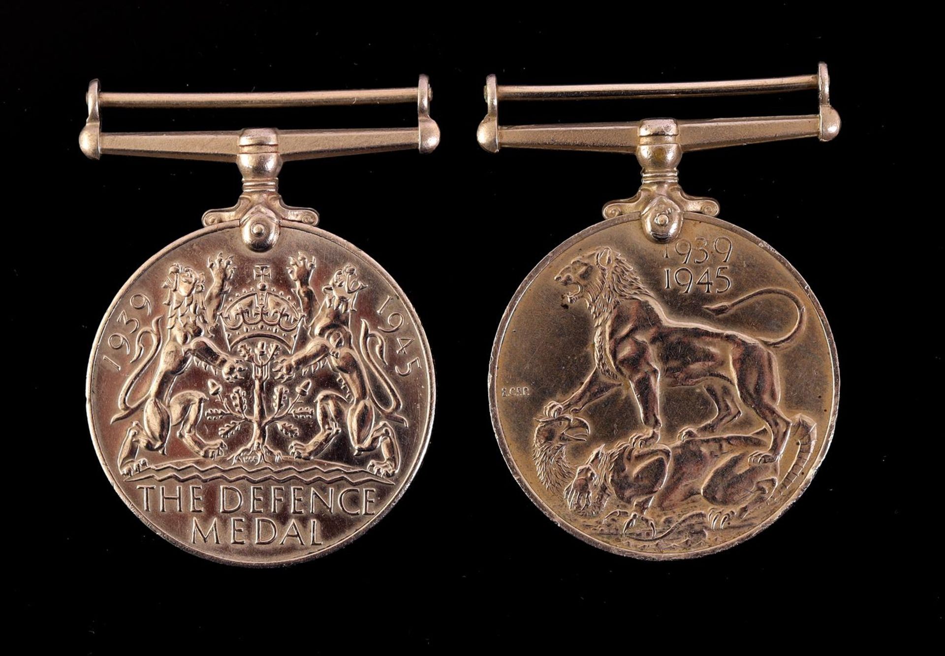 English medals from the WWII period, The War Medal and The Defense Medal - Bild 2 aus 2