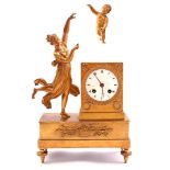 Louis Seize ormolu table mantel clock