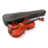 Violin in case marked Antonin Galla