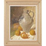 Unclearly signed, Still life with Cologne jug