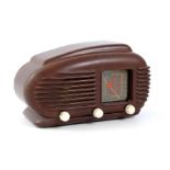 Tesla Talisman 308U radio in bakelite cabinet from 1952
