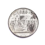 Metal medal, Konigin Victoria 1844
