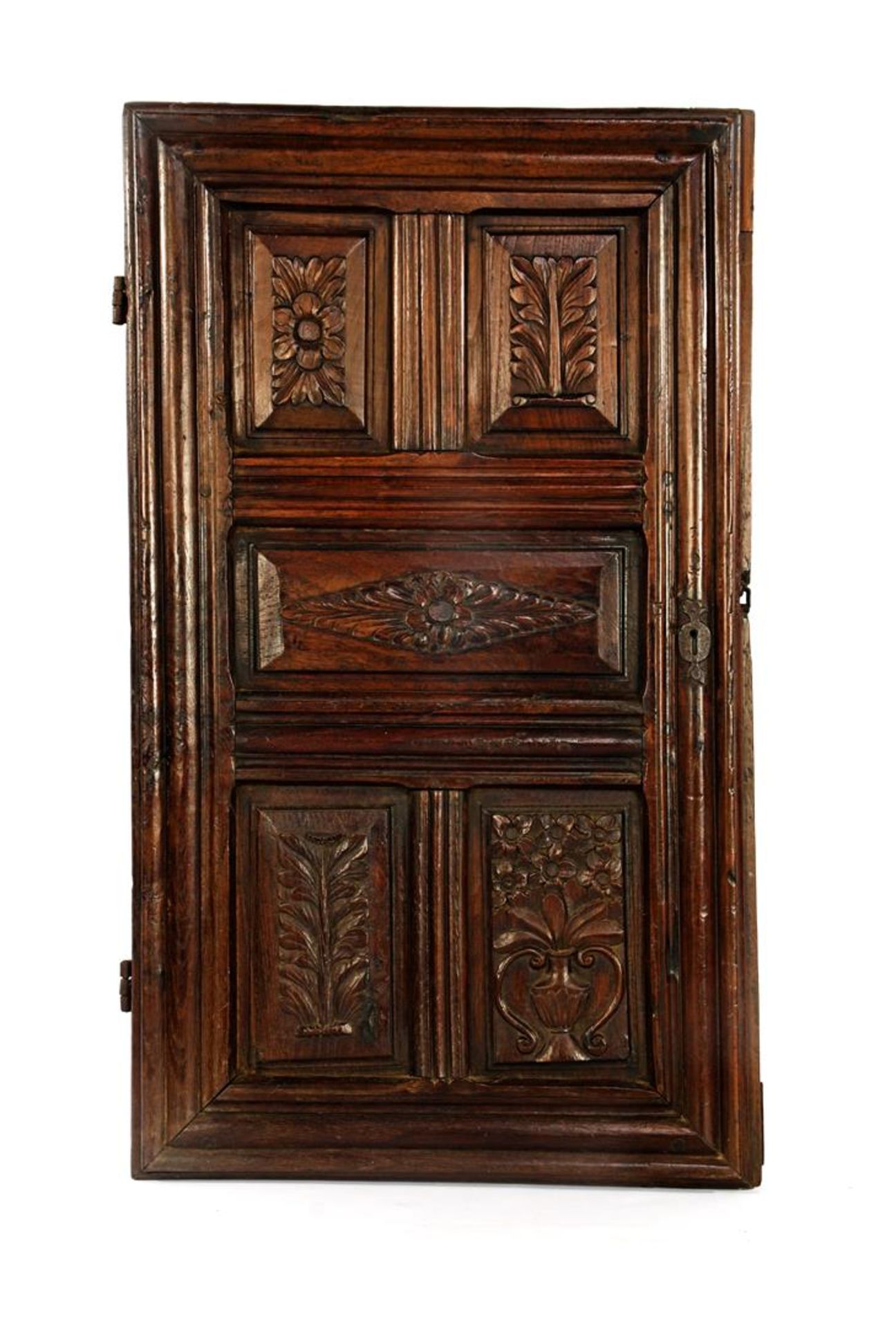 2 antique doors of a cupboard - Image 5 of 6