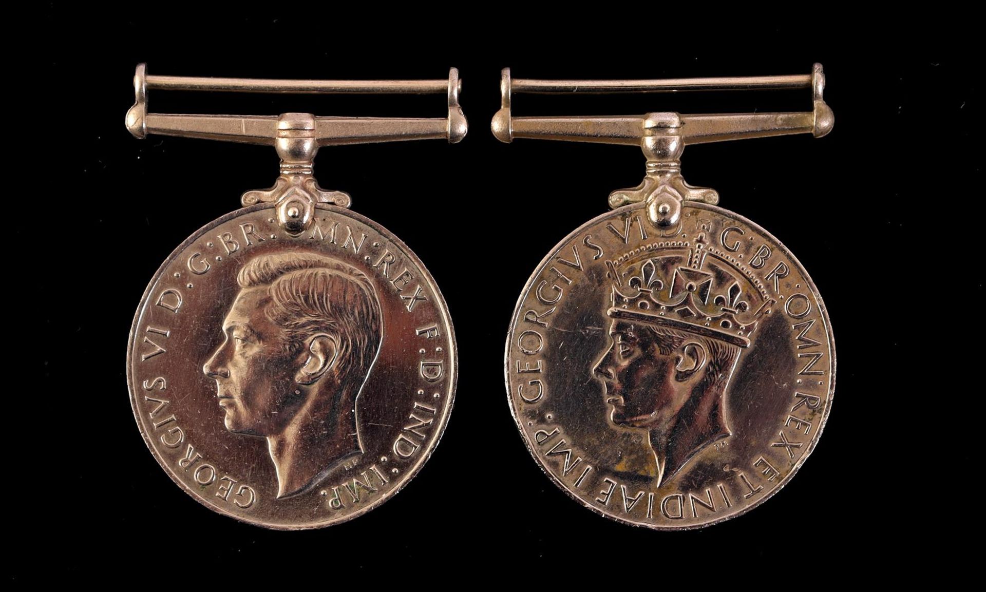 English medals from the WWII period, The War Medal and The Defense Medal