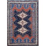 Kirman Afsjar hand-knotted carpet