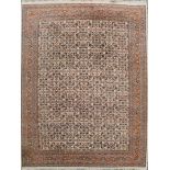 Oriental hand-knotted carpet
