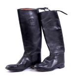 Pair of leather riding boots