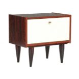 Rosewood veneer 1960s cabinet