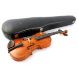 Violin in case marked Alfons F Vavra