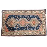 Hand-knotted wool carpet with Oriental décor