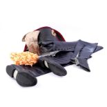 Costume carabinieri: stitch, boots, boot shafts & gloves