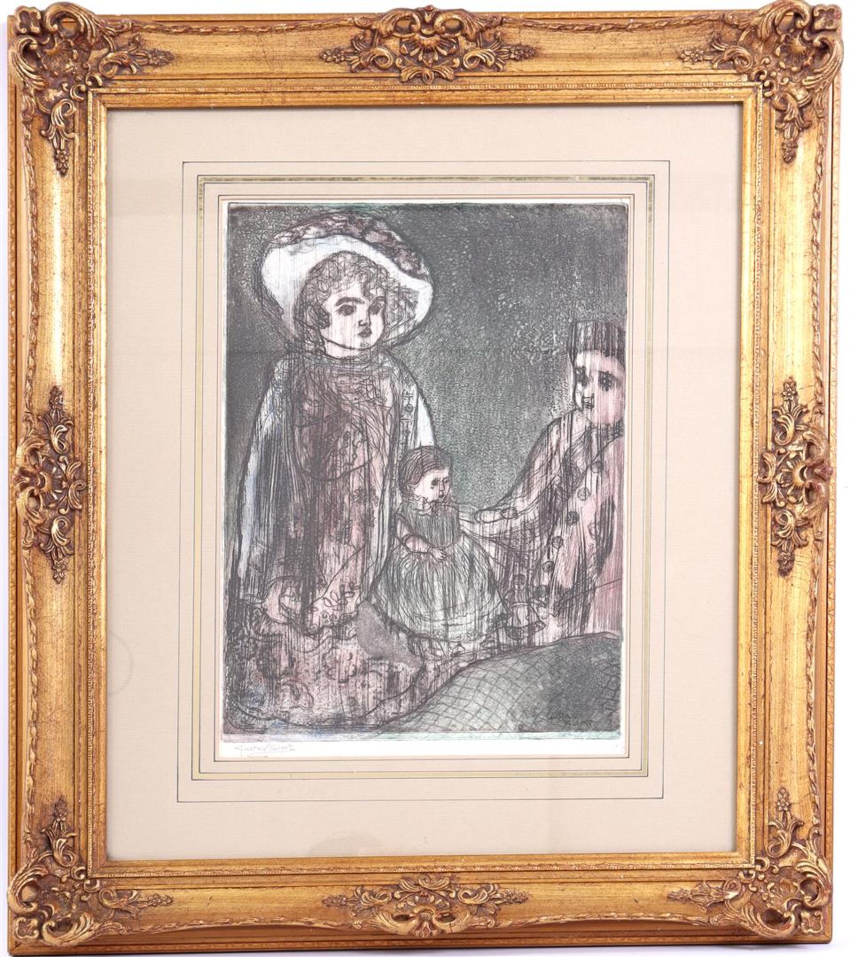 With signature Gustav Klimt, Dolls