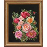 Anonymous, Flower still life roses