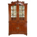 Oak 18th century corner cabinet