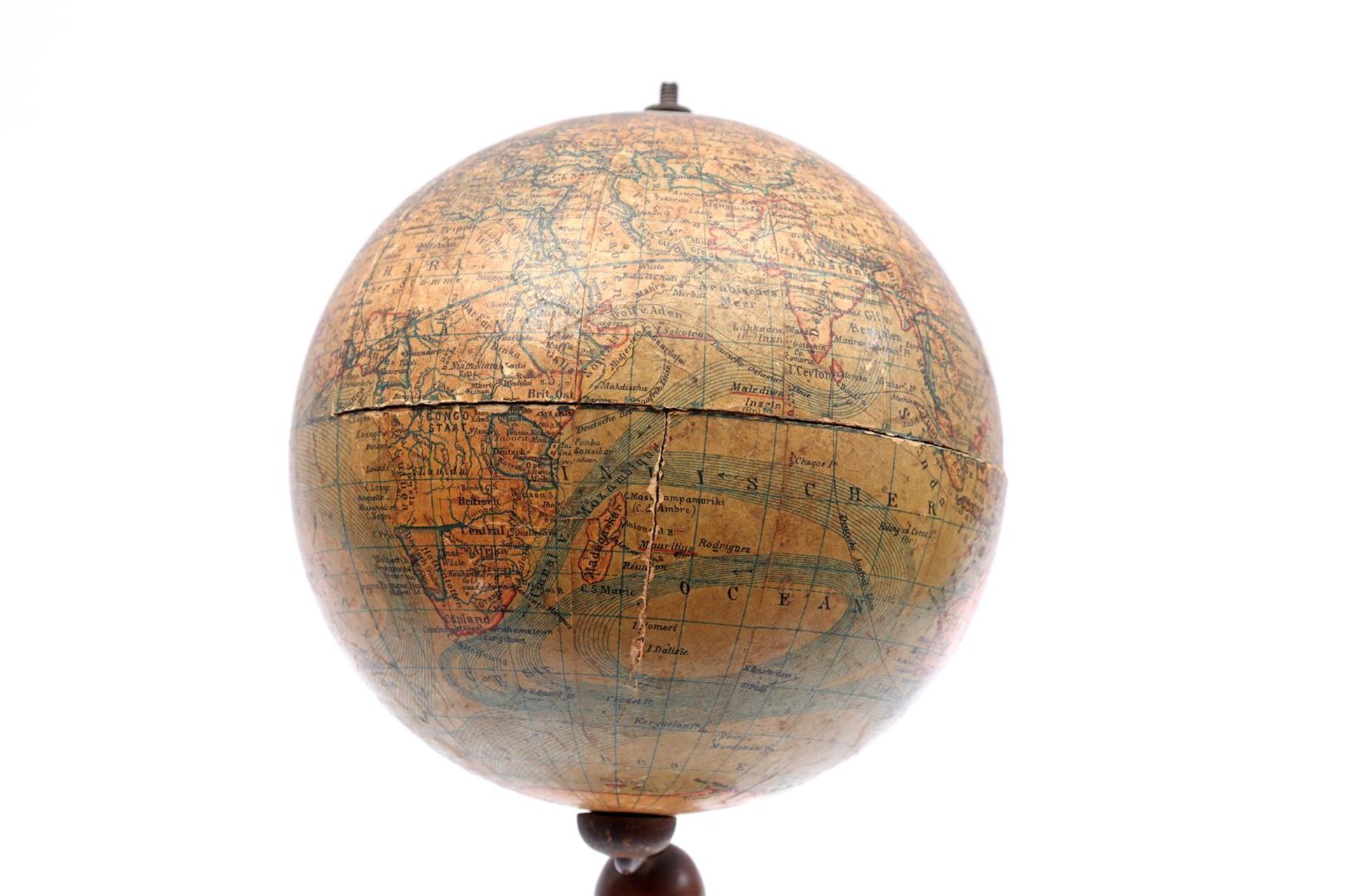 German table globe - Image 5 of 5
