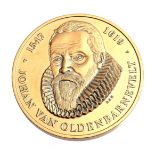Bronze medal Johan van Oldenbarnevelt