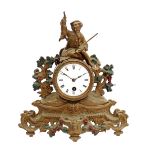 Zamak table clock