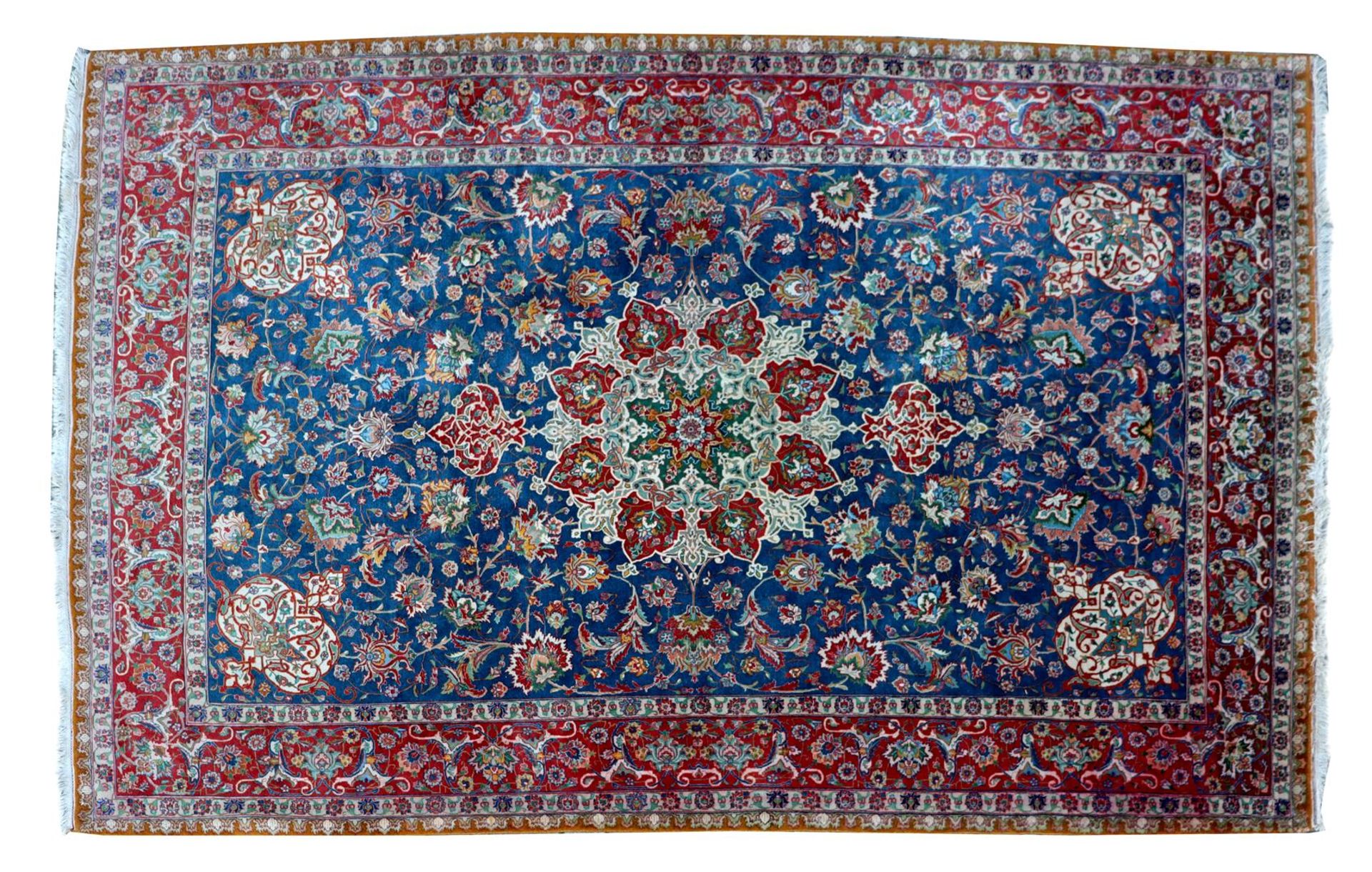 Tabriz hand-knotted carpet 