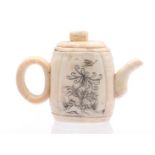 Japanese ivory teapot