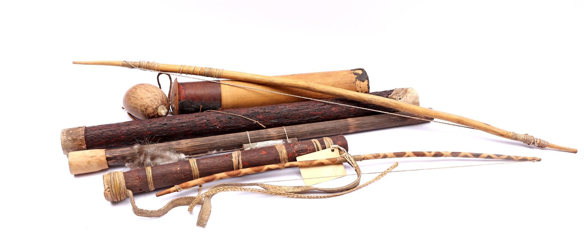 Lot tribal weapons